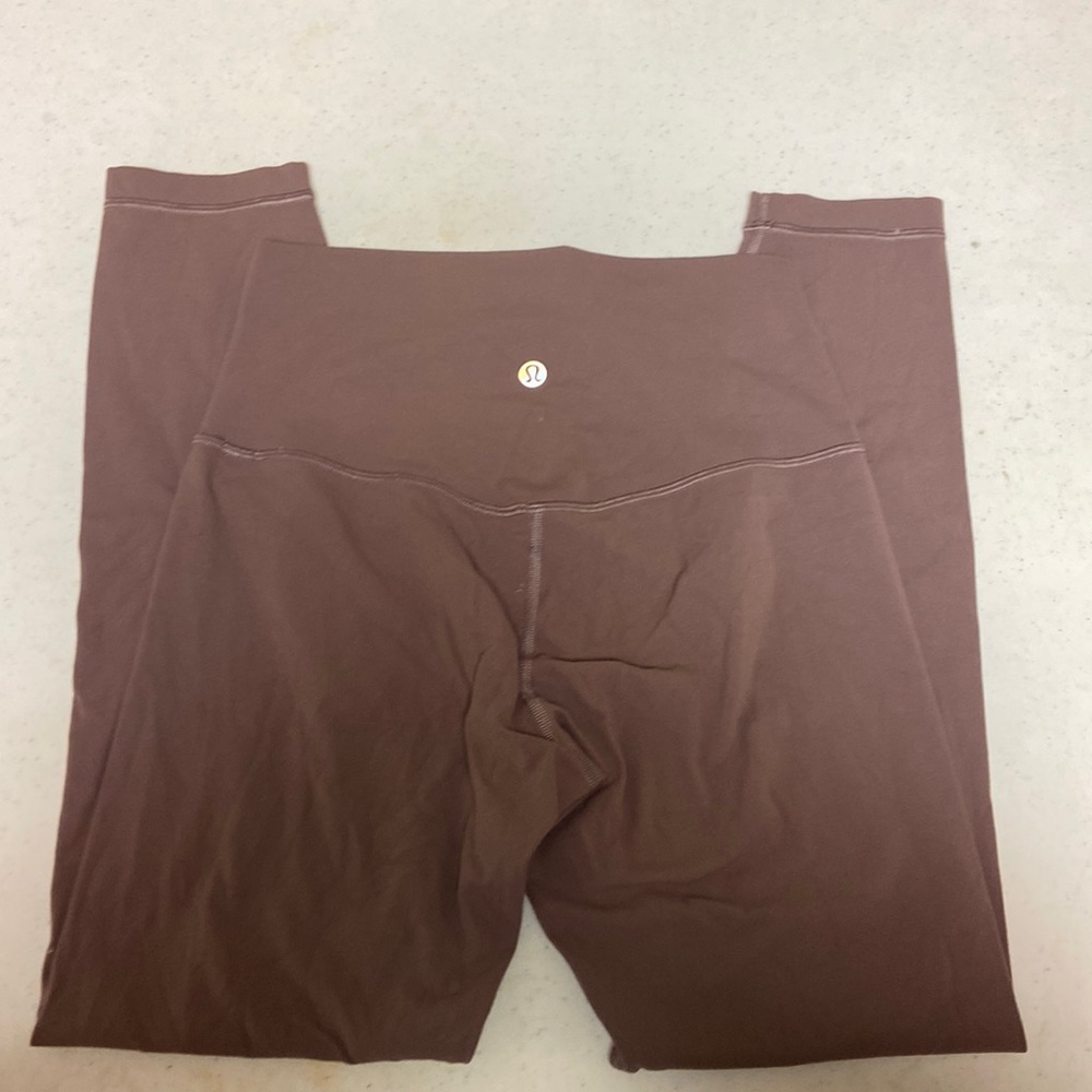 Lulu lemon leggings the color mauve